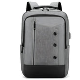 Huitich large capacity travel bag in gray with multiple compartments and padded straps